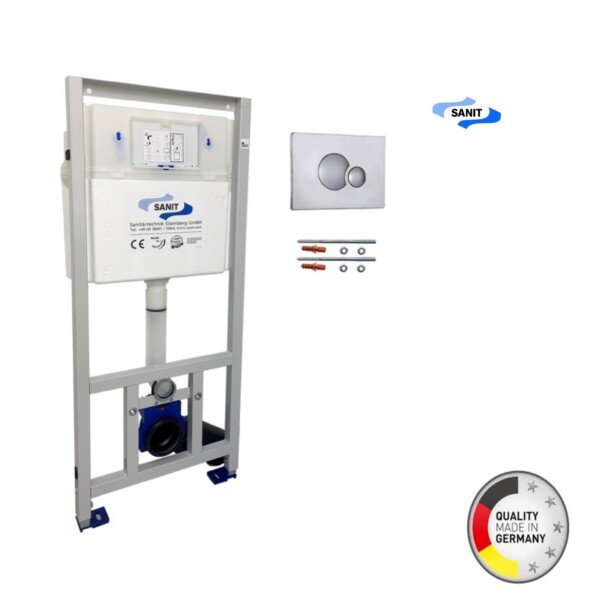 WC rėmo komplektas 3in1 duofix SANIT