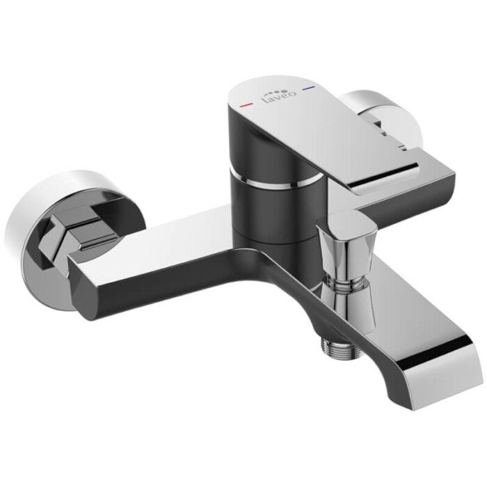 Largo - wall-mounted bath mixer without shower set