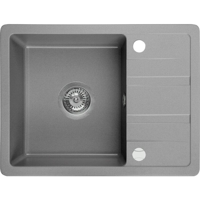 Stella - granitinė kriauklė - 1 dubuo 440 mm x 580 mm x 150 mm