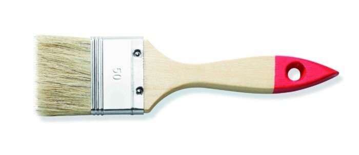 Teptukas plokščias  100mm, baltas ,60% tops