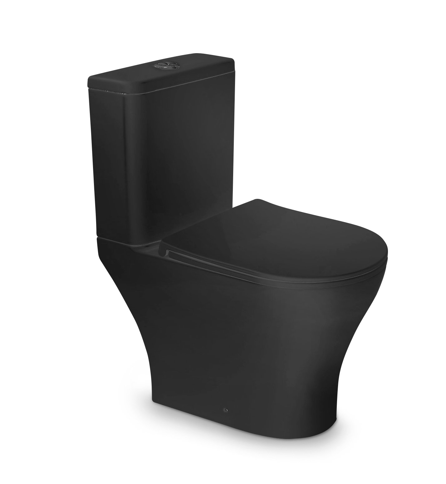 1. Medžiaga – keramika.2. Spalva - juodas matt3. Nėra ratlankio4. Skalavimo sistemos tipas – Rimless5. Sėdynės komplekte – Duroplast SoftClose.