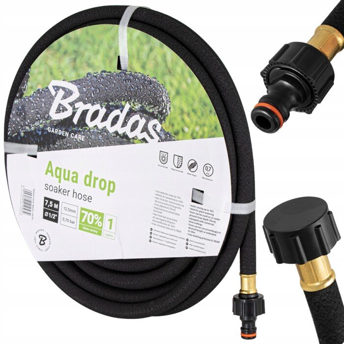 Kapiliarinė drėkinimo žarna AQUA-DROP 1/2" - 15m