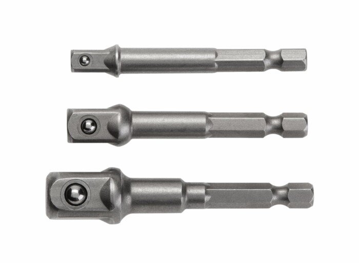 Atsuktuvų lizdų laikiklių rinkinys, 1/4", 3/8", 1/2"