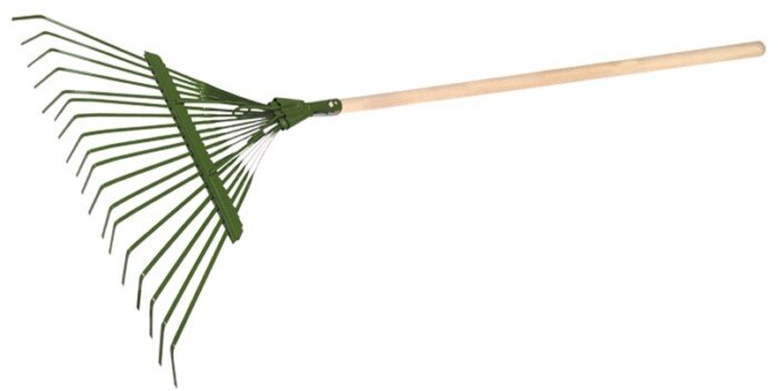 Grėblys  38cm,  su rankena , su rankena   D24mm