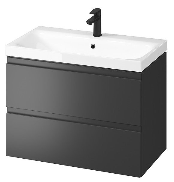 1.Anthracite spalva2. Medžiaga - dažytas MDF;3. Komplekte su kriaukle