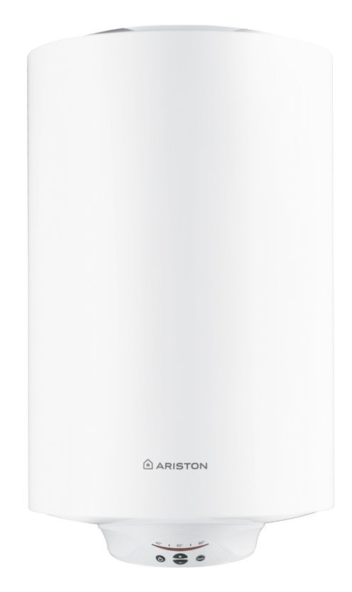 Vandens šildytuvas Ariston PRO1 ECO MULTIS 50 Energijos vartojimo efektyvumo klasė: B Šildymo metodas - elektrinis Įrengimas - vertikalus Tūris - 50 l Galia - 1800 W Šildymo laikas iki ΔT = 45 ° C - 1 valandos 27 minučių Šilumos nuostoliai per dieną T = 65 ° C - 1