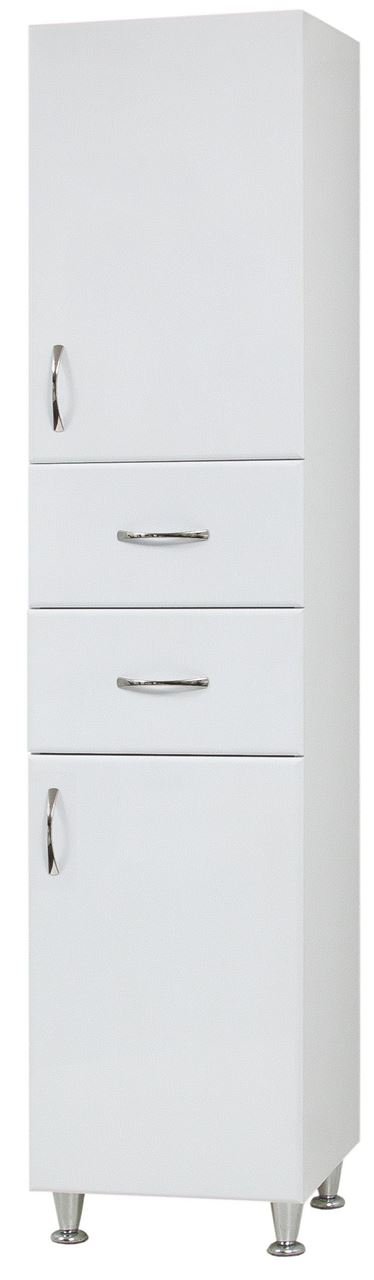 1. Balta spalva2. Medžiaga - fasadas - dažytas MDF