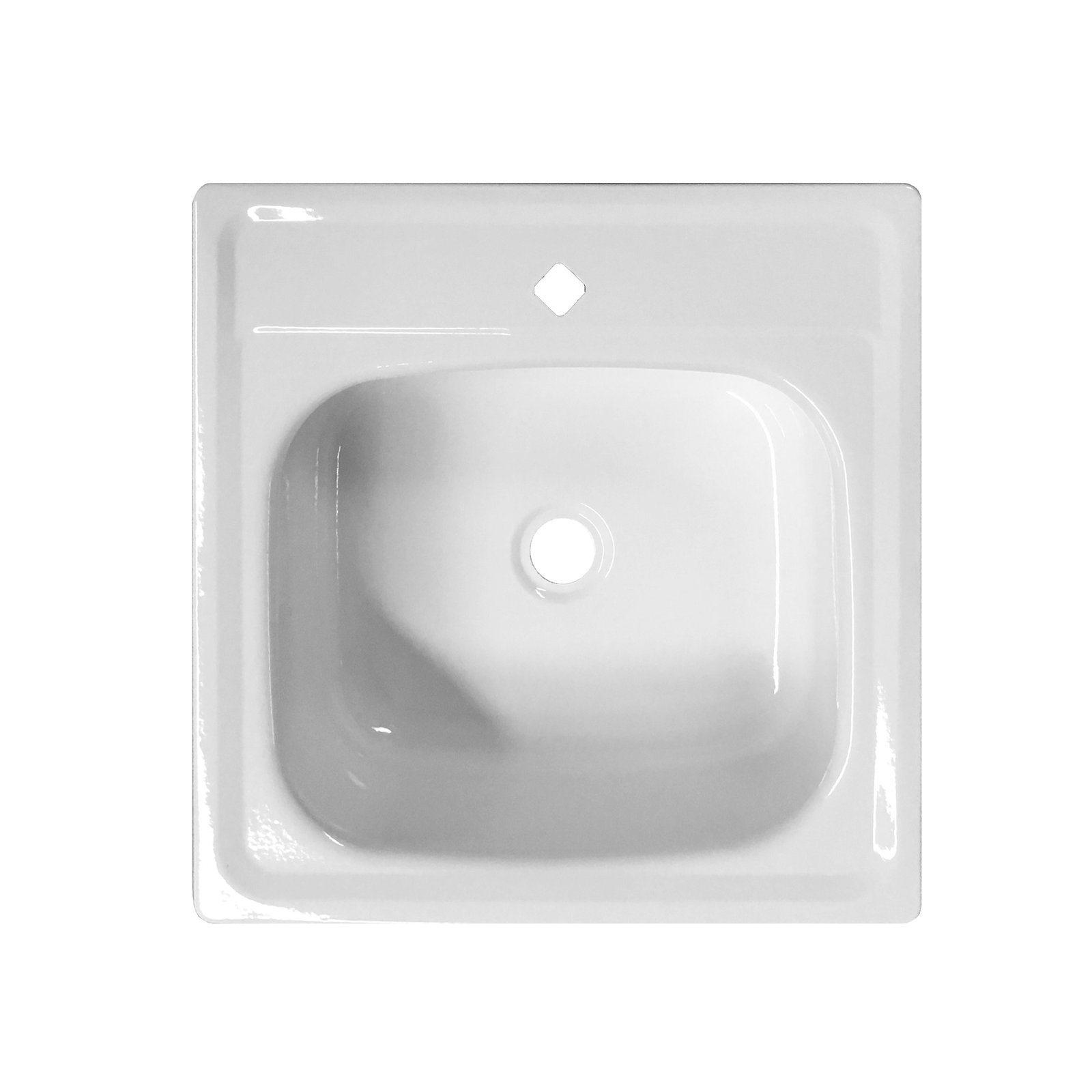 Uždedama nerūdijančio plieno  Kriauklė  600x500