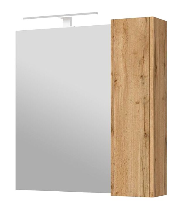 1 Spalva -ąžuolas2. Medžiaga  dažytas MDF3.Apšvietimas4. Rozetė