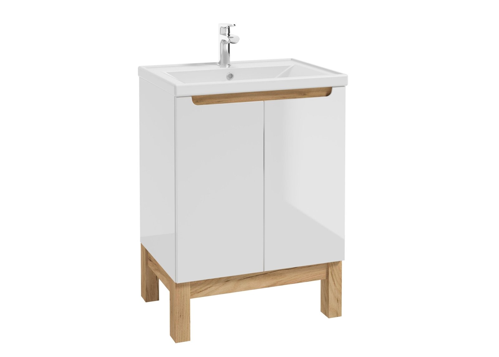 1.Spalva – balta/ąžuolas2. Medžiaga - dažytas MDF (fasadas)